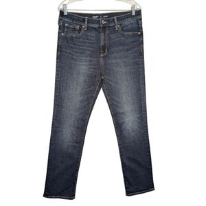 Old Navy Boys 16 Plus Karate Slim 360 Stretch Built-In Flex Jeans Dark Indigo